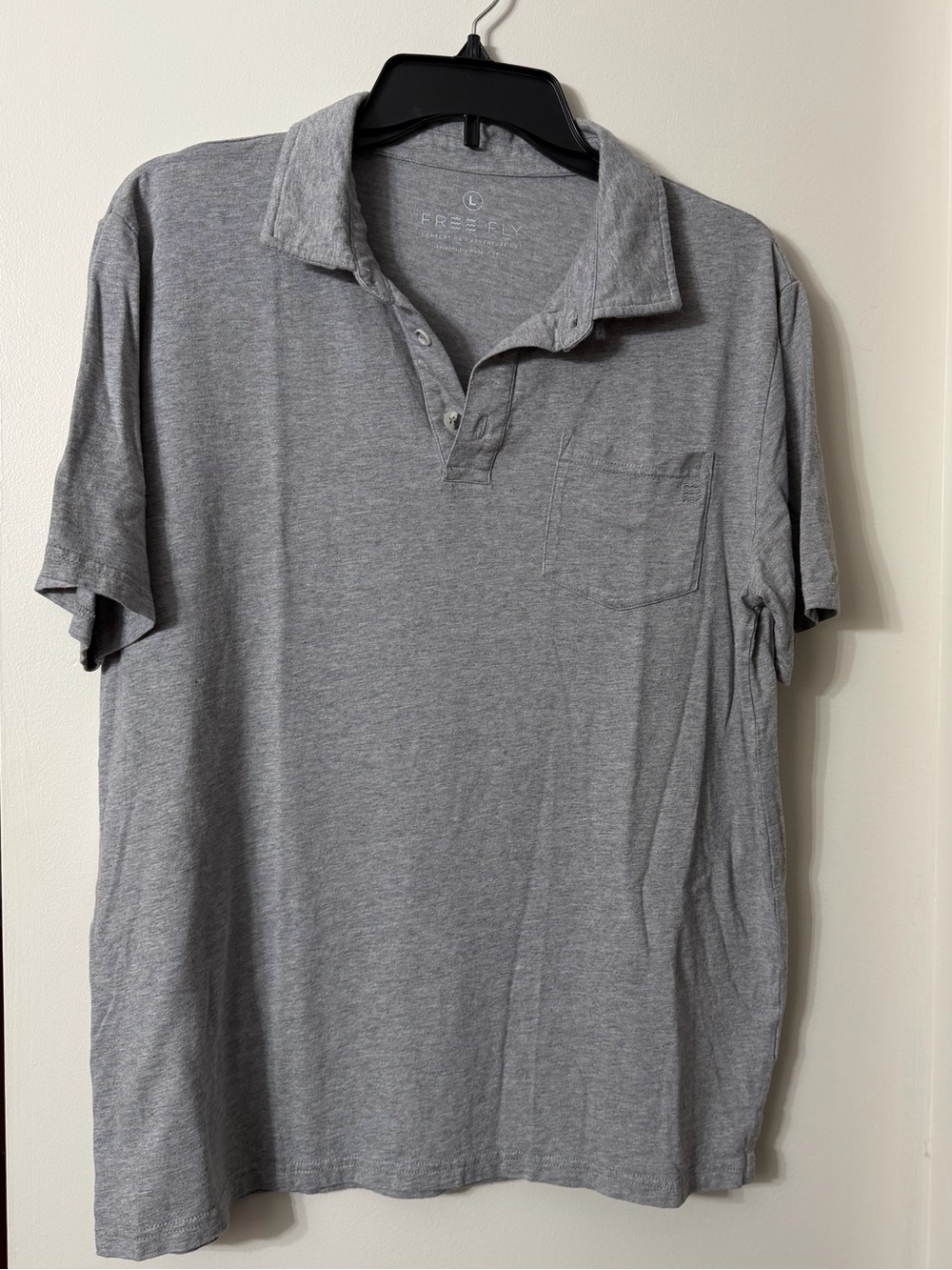 Mens FreeFly Polo Size Large